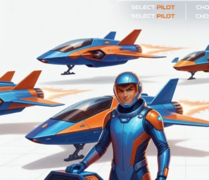 Astro Duel 2 játékkép: platformharc karakterekkel futurisztikus környezetben