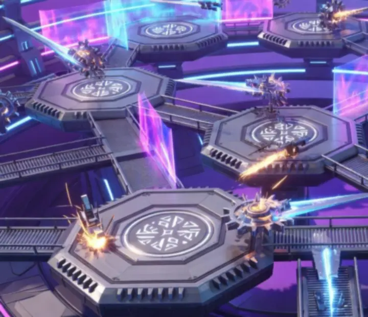 Dinamikus, sci-fi arénák az Astro Duel 2-ben